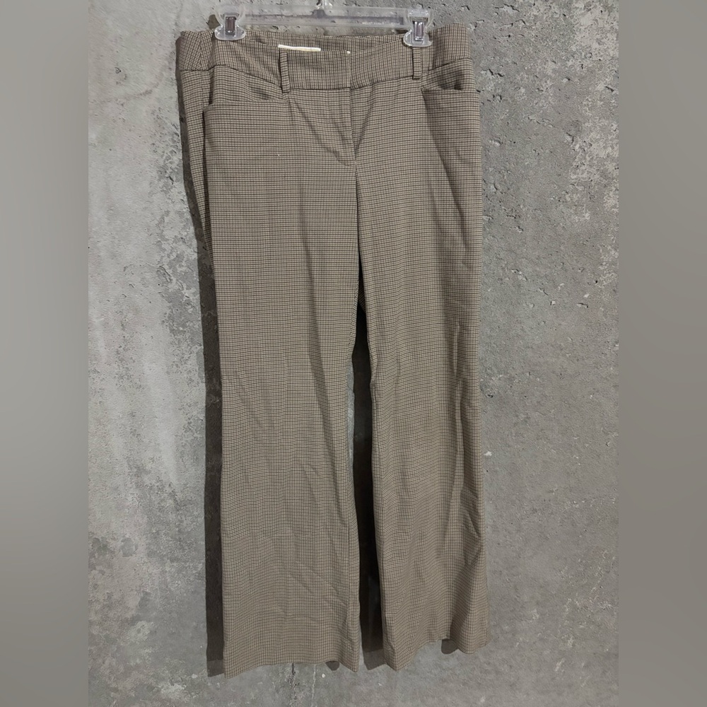 Michael Kors Brown Houndstooth Pants